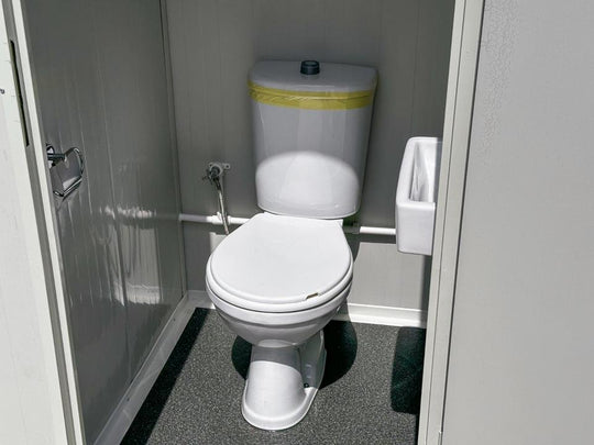Contenedor sanitario de doble wc (220x120m)nuevo