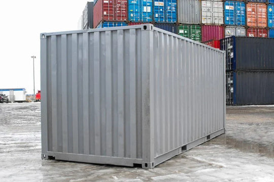 Contenedor de Almacenamiento de 20 Pies Con Puertas Enrollables