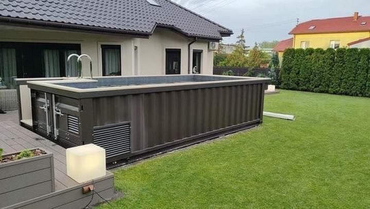 Piscina contenedor de 20 pies